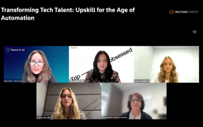 Reuters: Transforming Tech Talent – Elena Sinel discusses upskilling for the Age of Automation