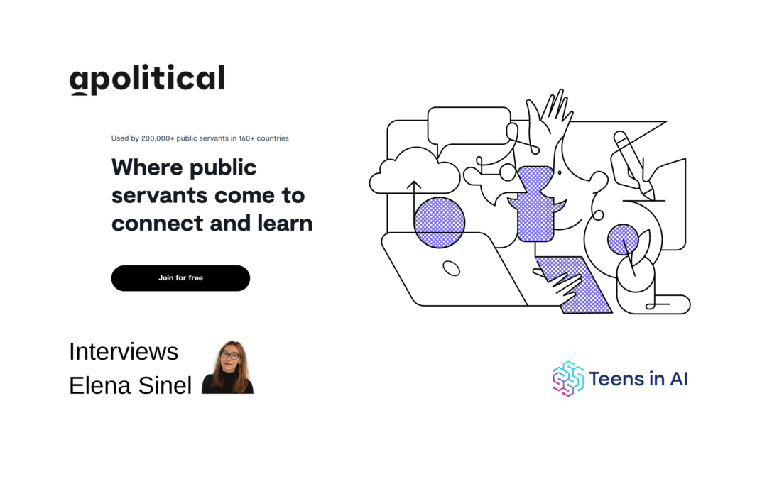 Apolitical interviews Elena Sinel, Founder and CEO of Teens in AI, on the role of AI skills in education