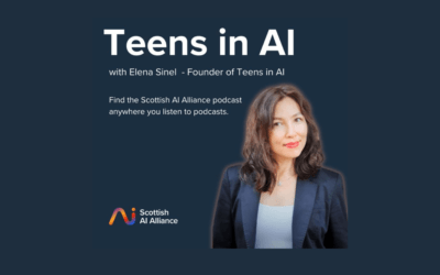 Elena Sinel speaks to Scottish AI Alliance in Podcast series