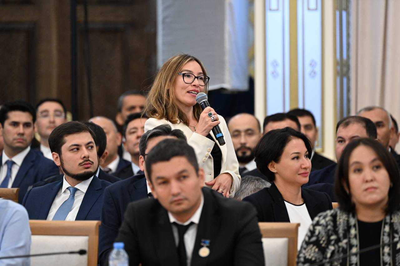 Teens in AI Founder Elena Sinel invited to an audience with President of Uzbekistan