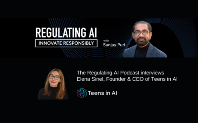 Elena Sinel invited to interview with The Regulating AI Podcast